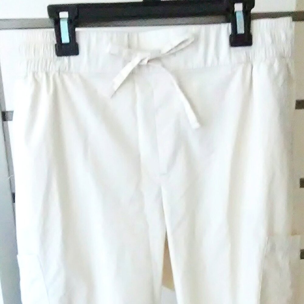 NWOT Poplin tapered jogger cargo pants